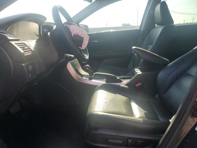 1HGCR2F83FA015611 - 2015 HONDA ACCORD EXL GRAY photo 7