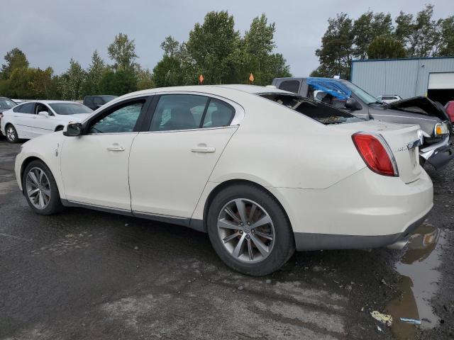 1LNHM94R69G601420 - 2009 LINCOLN MKS WHITE photo 2