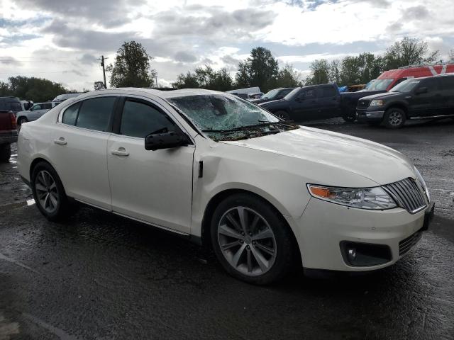 1LNHM94R69G601420 - 2009 LINCOLN MKS WHITE photo 4