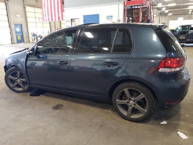 WVWNM7AJ6CW289588 - 2012 VOLKSWAGEN GOLF BLUE photo 2