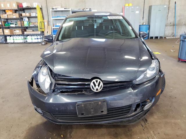 WVWNM7AJ6CW289588 - 2012 VOLKSWAGEN GOLF BLUE photo 5