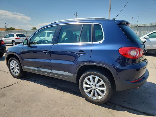 WVGBV7AX9BW512009 - 2011 VOLKSWAGEN TIGUAN S BLUE photo 2