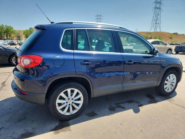 WVGBV7AX9BW512009 - 2011 VOLKSWAGEN TIGUAN S BLUE photo 3