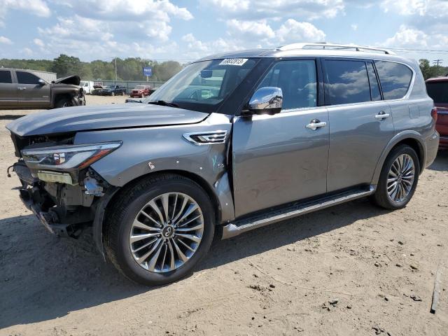 JN8AZ2NE0K9234684 - 2019 INFINITI QX80 LUXE CHARCOAL photo 1