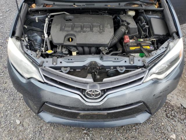 2T1BURHEXGC699557 - 2016 TOYOTA COROLLA L GRAY photo 11