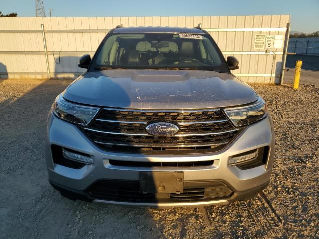 1FMSK8DH1MGB45297 - 2021 FORD EXPLORER XLT SILVER photo 5