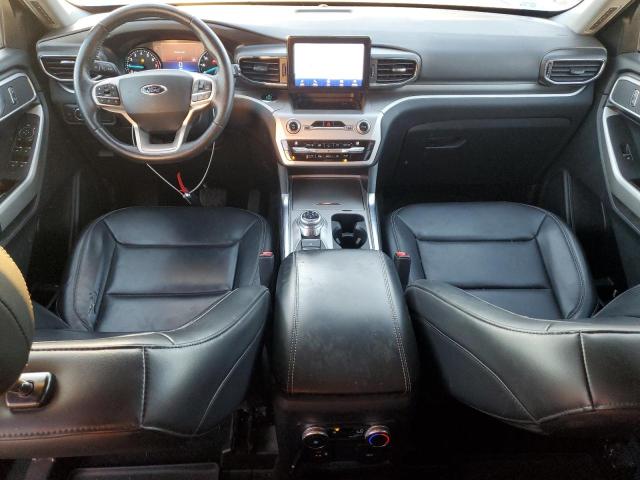 1FMSK8DH1MGB45297 - 2021 FORD EXPLORER XLT SILVER photo 8