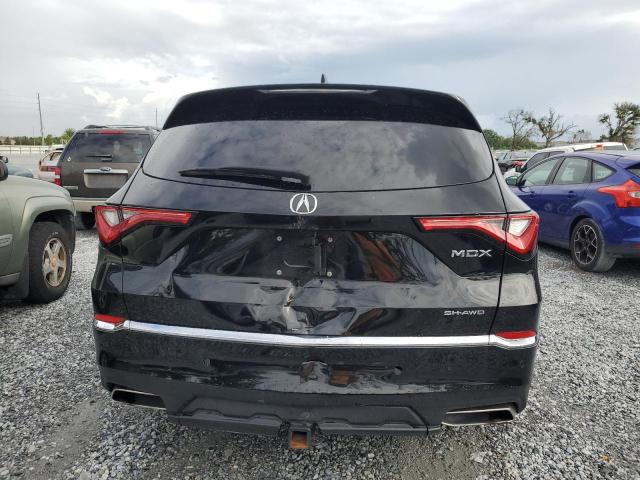 5J8YE1H47NL045784 - 2022 ACURA MDX TECHNOLOGY BLACK photo 6