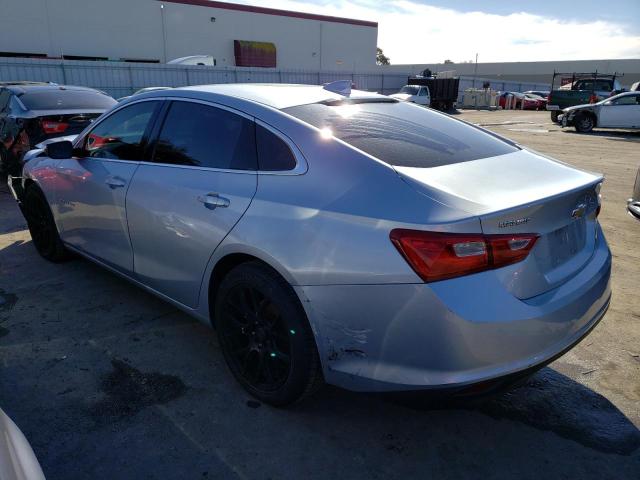 1G1ZD5ST3JF186012 - 2018 CHEVROLET MALIBU LT SILVER photo 2