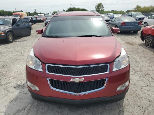 1GNKVGED0CJ356663 - 2012 CHEVROLET TRAVERSE LT RED photo 5