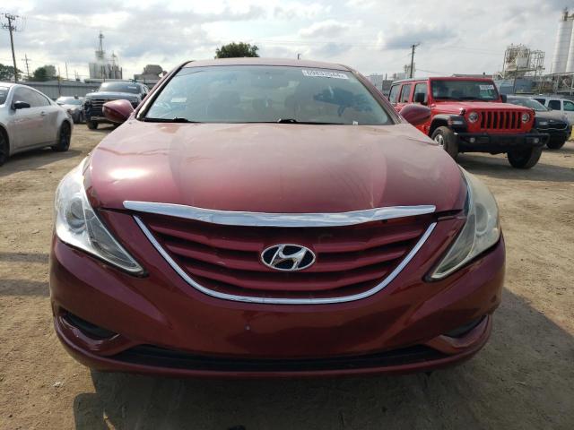 5NPEB4AC9EH901667 - 2014 HYUNDAI SONATA GLS RED photo 5