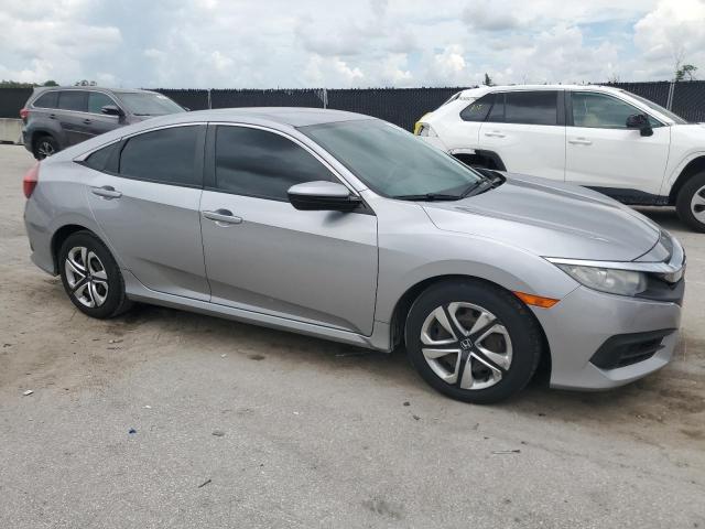 19XFC2F52HE062776 - 2017 HONDA CIVIC LX Silber Foto 4