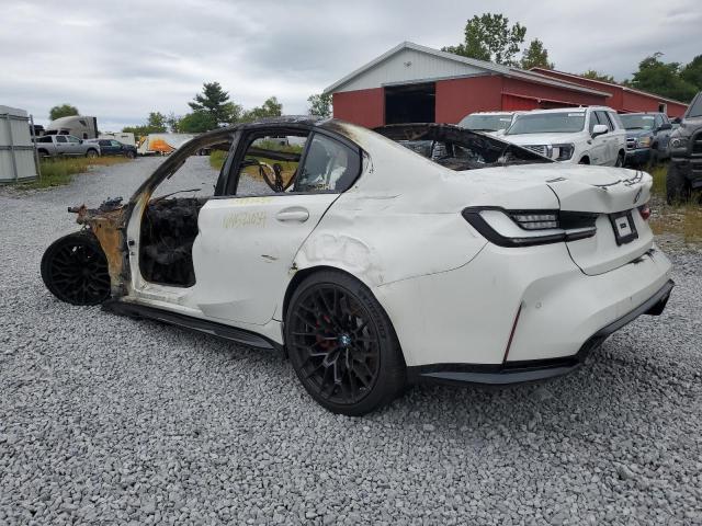 WBS63AY05RFS28672 - 2024 BMW M3 CS WHITE photo 2