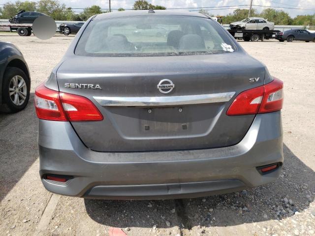 3N1AB7AP9GL637651 - 2016 NISSAN SENTRA S SILVER photo 6