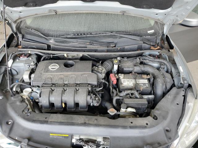 3N1AB7AP9DL619050 - 2013 NISSAN SENTRA S ვერცხლისფერი ფოტო 11