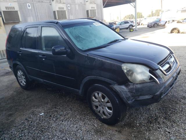 JHLRD78965C065127 - 2005 HONDA CR-V SE BLACK photo 4