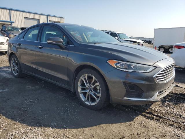 3FA6P0CD6LR177411 - 2020 FORD FUSION SEL CHARCOAL photo 4