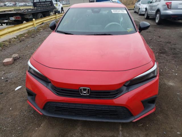 2HGFE2F5XNH543841 - 2022 HONDA CIVIC SPORT 红色 照片 5