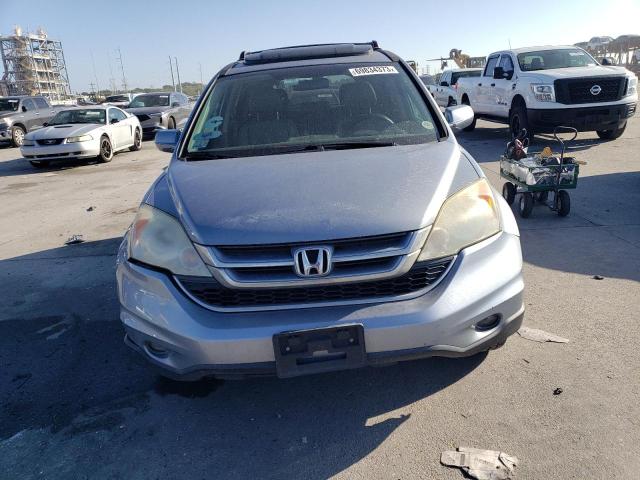 5J6RE4H7XAL031333 - 2010 HONDA CR-V EXL BLUE photo 5