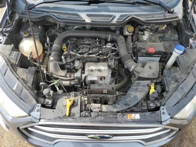 MAJ3P1TE7JC211921 - 2018 FORD ECOSPORT SE ნაცრისფერი ფოტო 12