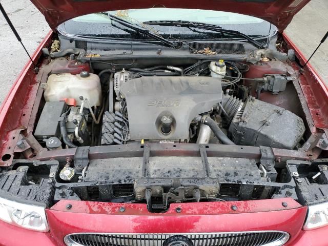 1G4HR54K65U140616 - 2005 BUICK LESABRE LIMITED RED photo 11