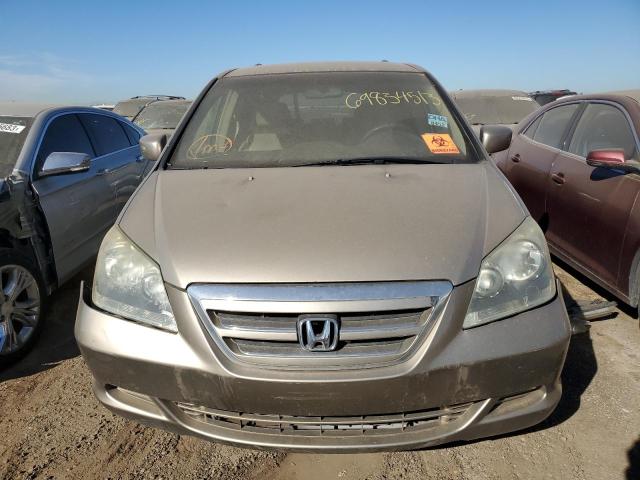 5FNRL38466B085556 - 2006 HONDA ODYSSEY EX GOLD photo 5