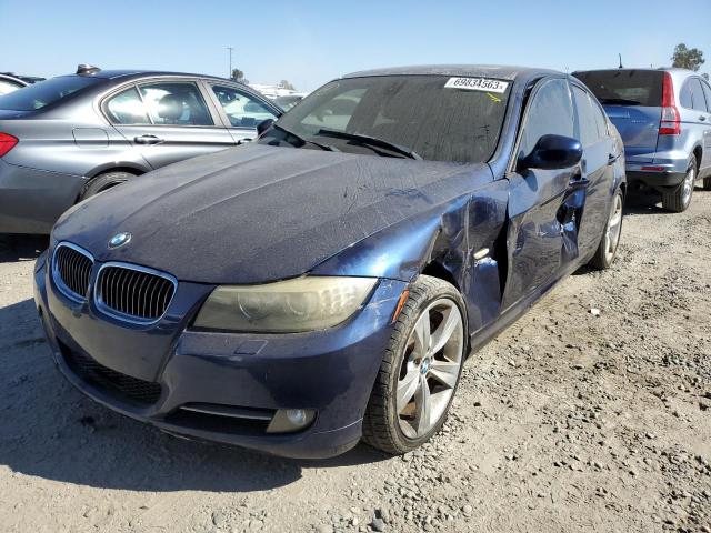 WBAPL5C54BA742342 - 2011 BMW 335 XI BLUE photo 1