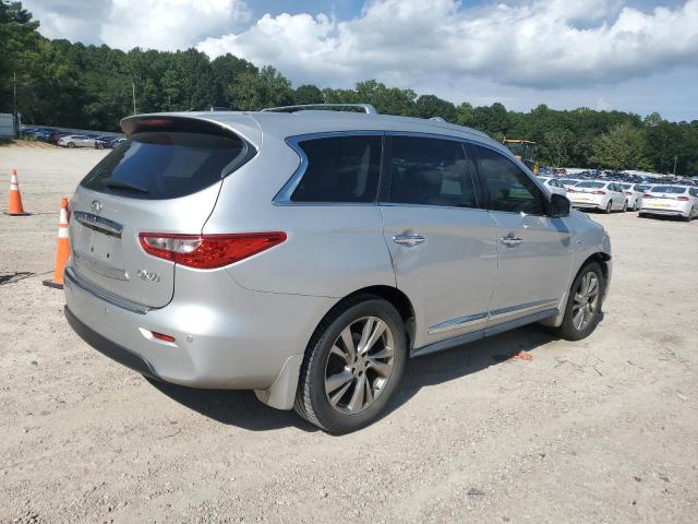 5N1AL0MM2EC525314 - 2014 INFINITI QX60 SILVER photo 3