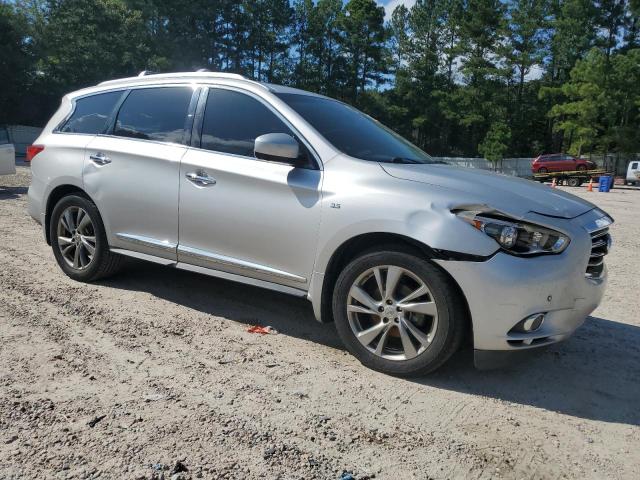 5N1AL0MM2EC525314 - 2014 INFINITI QX60 SILVER photo 4