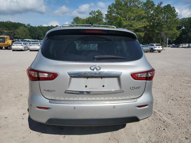 5N1AL0MM2EC525314 - 2014 INFINITI QX60 SILVER photo 6