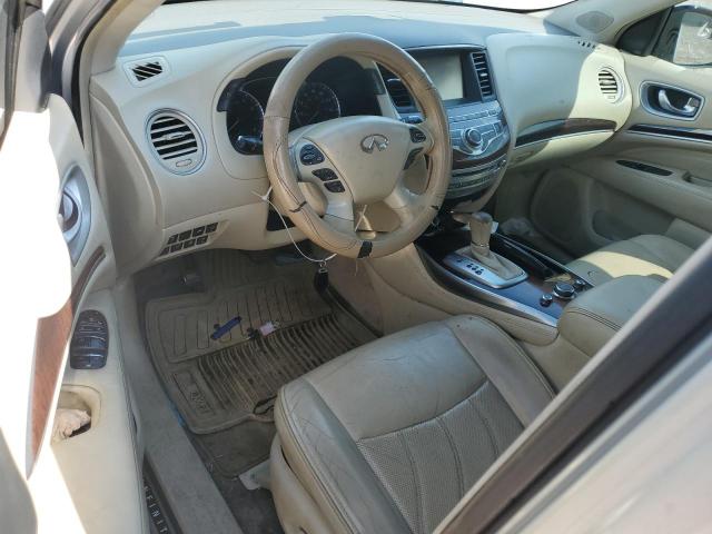 5N1AL0MM2EC525314 - 2014 INFINITI QX60 SILVER photo 8