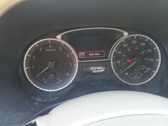 5N1AL0MM2EC525314 - 2014 INFINITI QX60 SILVER photo 9