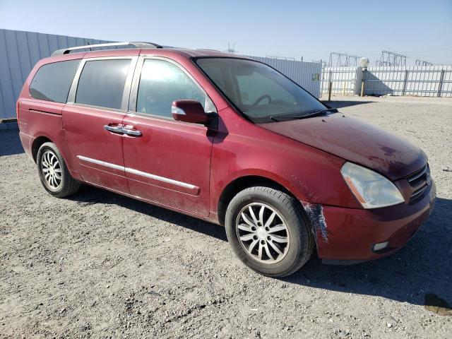 KNDMH4C73C6422176 - 2012 KIA SEDONA EX RED photo 4