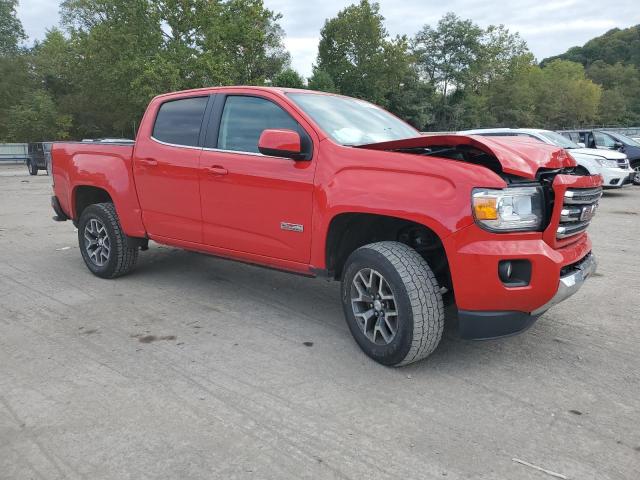 1GTG6BE32F1165594 - 2015 GMC CANYON SLE RED photo 4