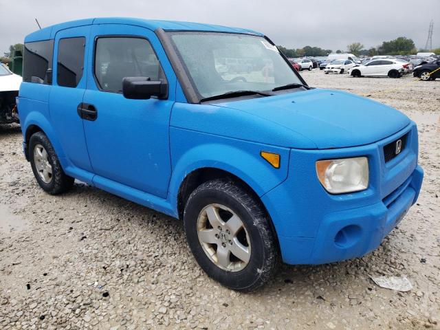 5J6YH28635L009565 - 2005 HONDA ELEMENT EX BLUE photo 4