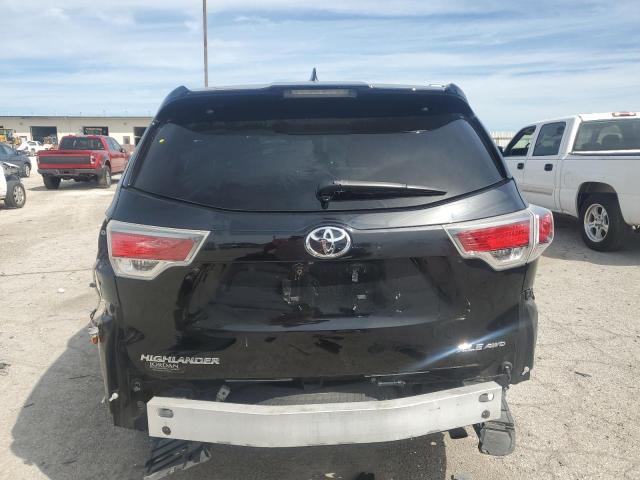 5TDJKRFH9ES068821 - 2014 TOYOTA HIGHLANDER XLE Qara foto 6
