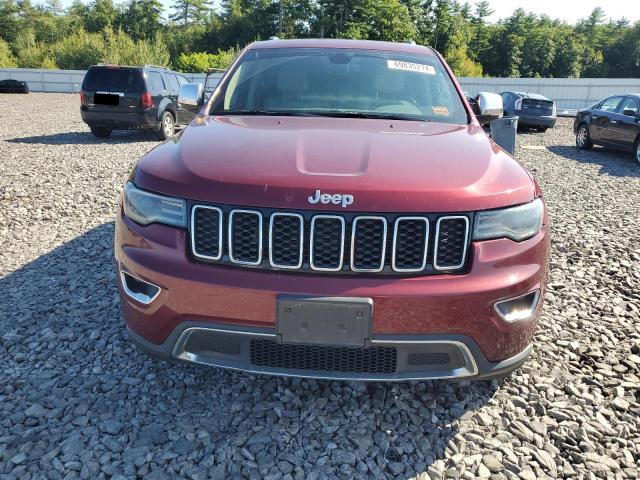 1C4RJFBG8HC963305 - 2017 JEEP GRAND CHER LIMITED RED photo 5