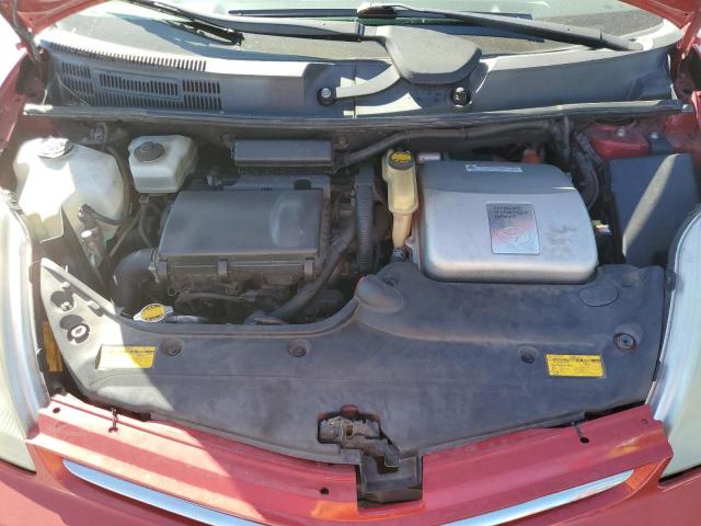 JTDKB20UX67508204 - 2006 TOYOTA PRIUS წითელი ფოტო 11