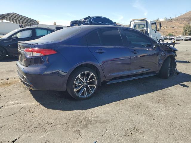 JTDS4RCE3LJ008181 - 2020 TOYOTA COROLLA SE 蓝色 照片 3