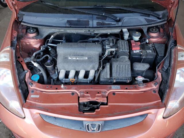 JHMGD37617S019443 - 2007 HONDA FIT S 橙色 照片 11