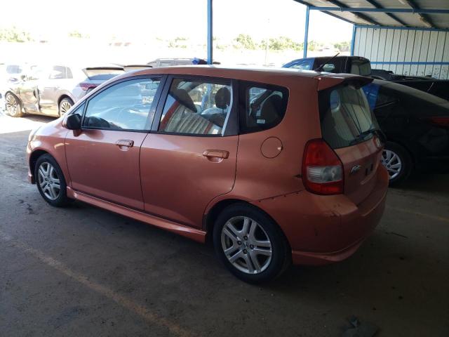 JHMGD37617S019443 - 2007 HONDA FIT S 橙色 照片 2