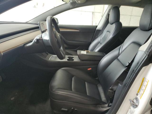 5YJ3E1EA5NF371637 - 2022 TESLA MODEL 3 WHITE photo 7