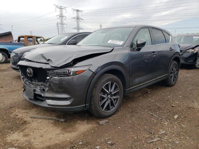 JM3KFBDL5H0114084 - 2017 MAZDA CX-5 GRAND TOURING GRAY photo 1