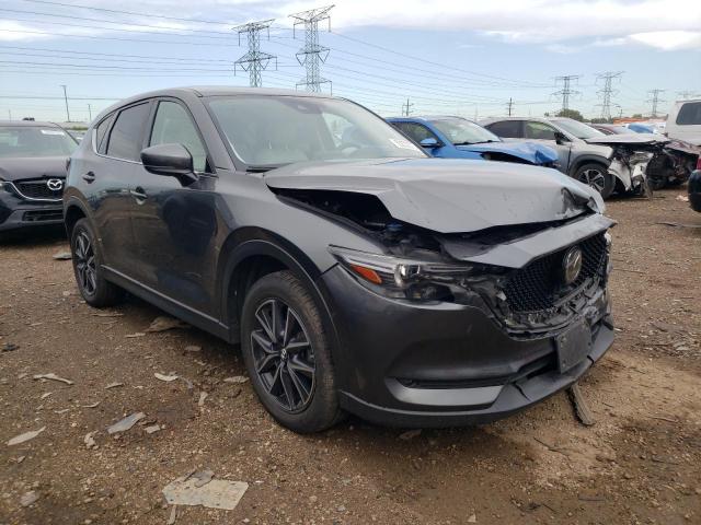 JM3KFBDL5H0114084 - 2017 MAZDA CX-5 GRAND TOURING GRAY photo 4