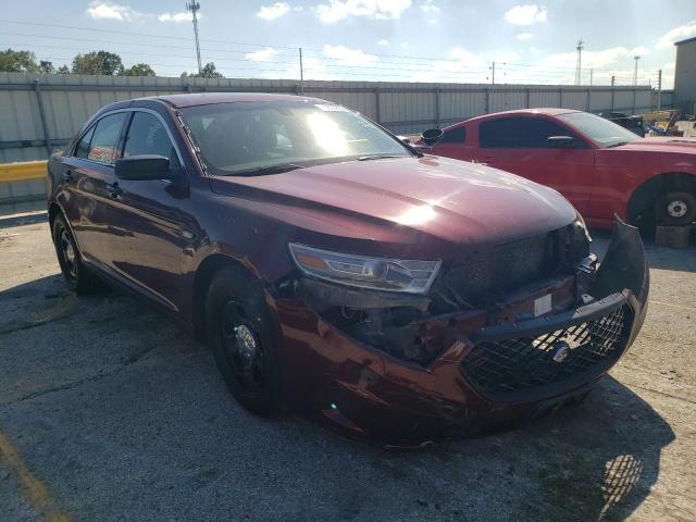 1FAHP2MK8EG107176 - 2014 FORD TAURUS POLICE INTERCEPTOR MAROON photo 4