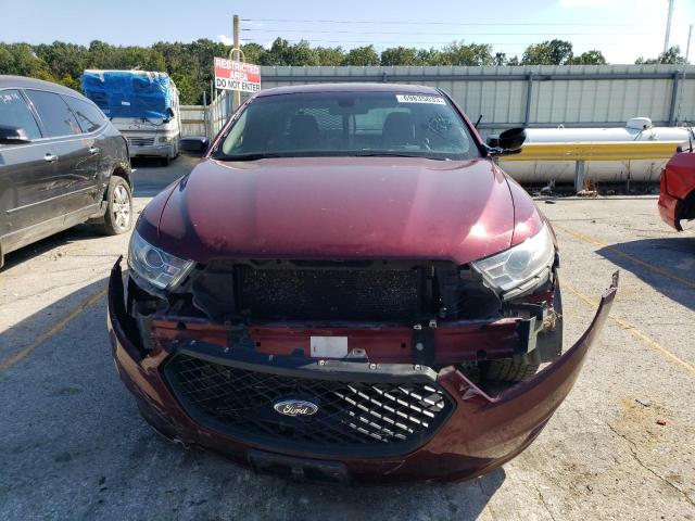 1FAHP2MK8EG107176 - 2014 FORD TAURUS POLICE INTERCEPTOR MAROON photo 5