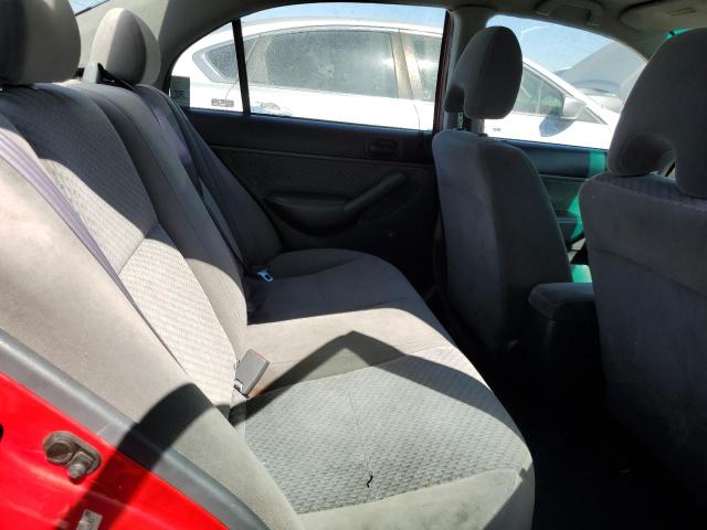 1HGES16335L012643 - 2005 HONDA CIVIC DX VP Rot Foto 10