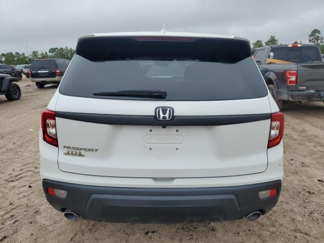 5FNYF7H57LB002375 - 2020 HONDA PASSPORT EXL WHITE photo 6