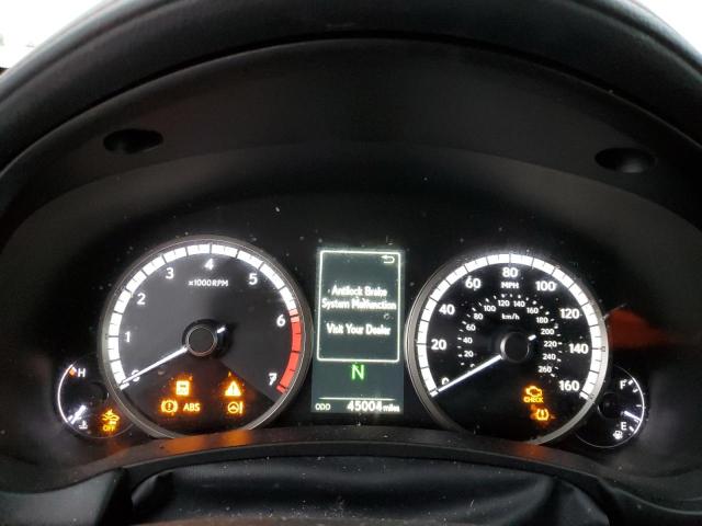 JTJSARBZ3M2184928 - 2021 LEXUS NX 300 BASE შავი ფოტო 9