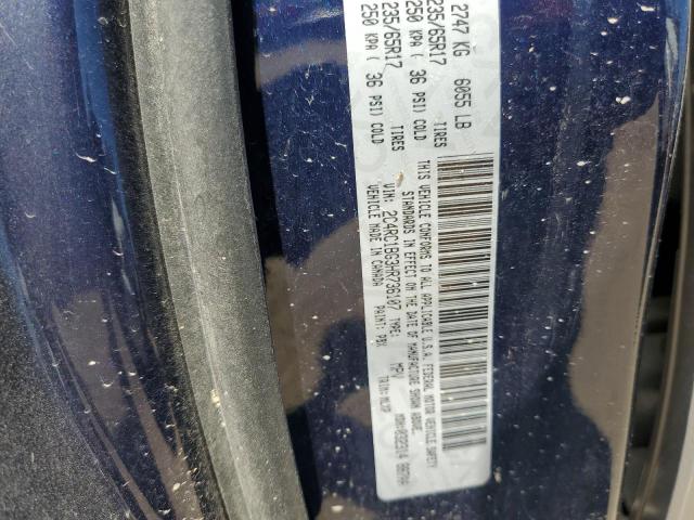 2C4RC1BG3HR736107 - 2017 CHRYSLER PACIFICA TOURING L BLUE photo 14